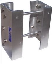 Hydro Dynamics extension plates for mounting outboard motors to boat transoms
